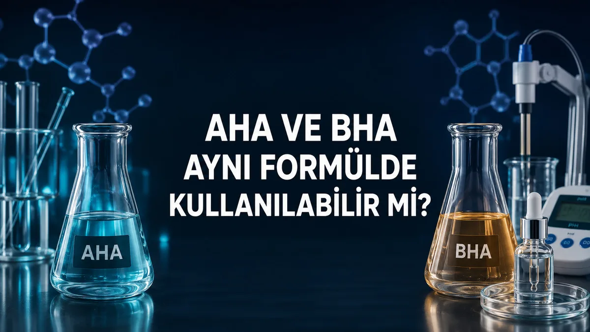 Laboratuvar ortamında AHA ve BHA içeren kozmetik serum formülasyonunun birlikte değerlendirilmesi.