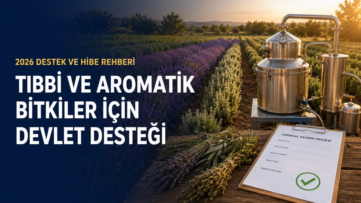 Tıbbi ve aromatik bitki yetiştiriciliği için devlet desteği ve hibe programları