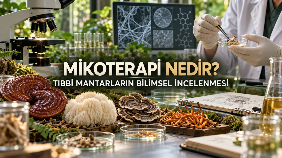 Mikoterapi kapsamında tıbbi mantarların laboratuvar ortamında bilimsel olarak incelenmesi